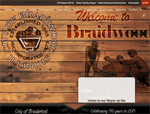 Tablet Screenshot of braidwood.us